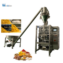 Vertical Multi-function Weighing Filling Spice Packaging Servo Curry Powder Packing Machine